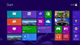 Windows 8 Start Screen